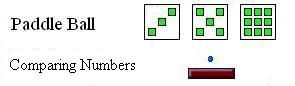 paddle ball comparing 