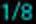 1 eighth name
